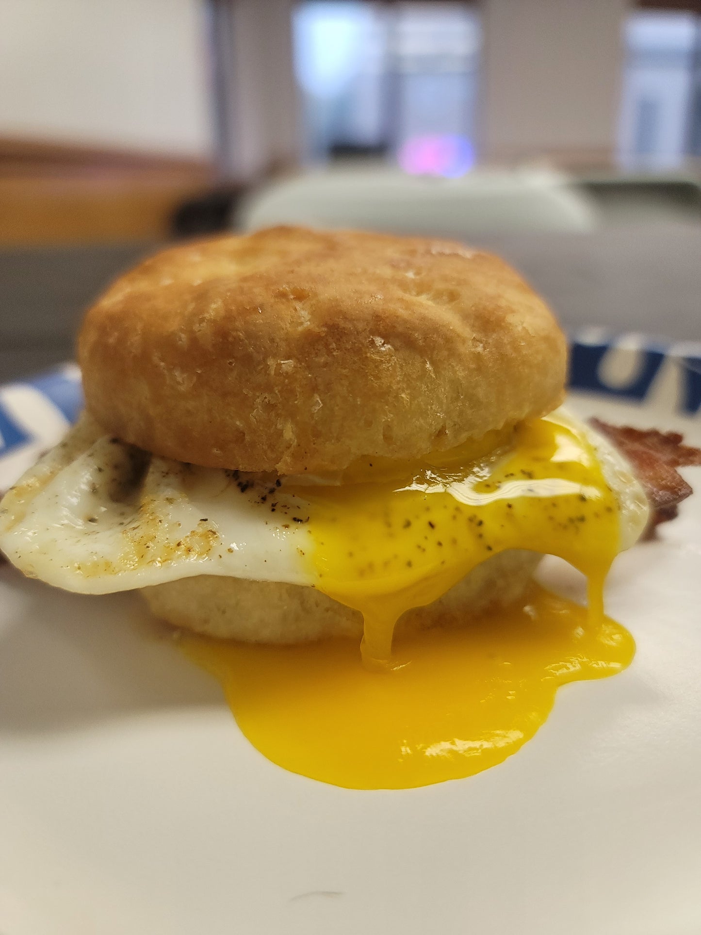 Waffle Breakfast Sandwich