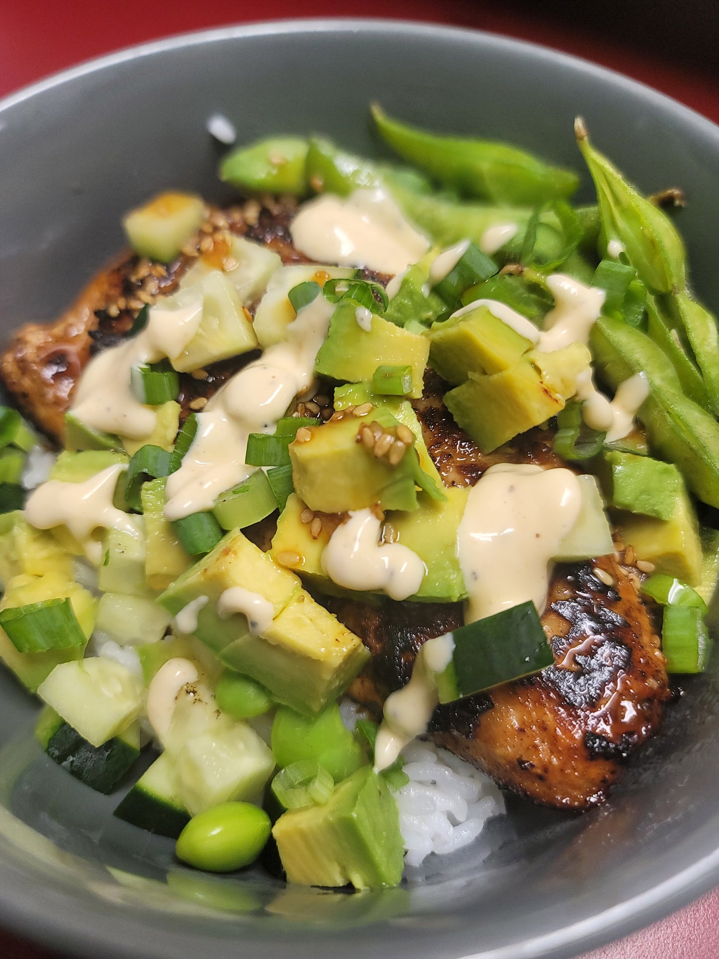 Teriyaki Salmon Bowl